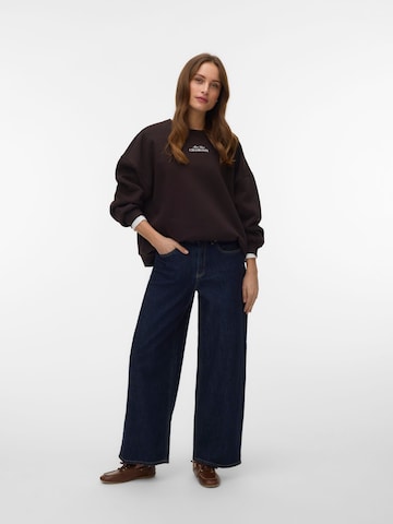 VERO MODA Sweatshirt i brun