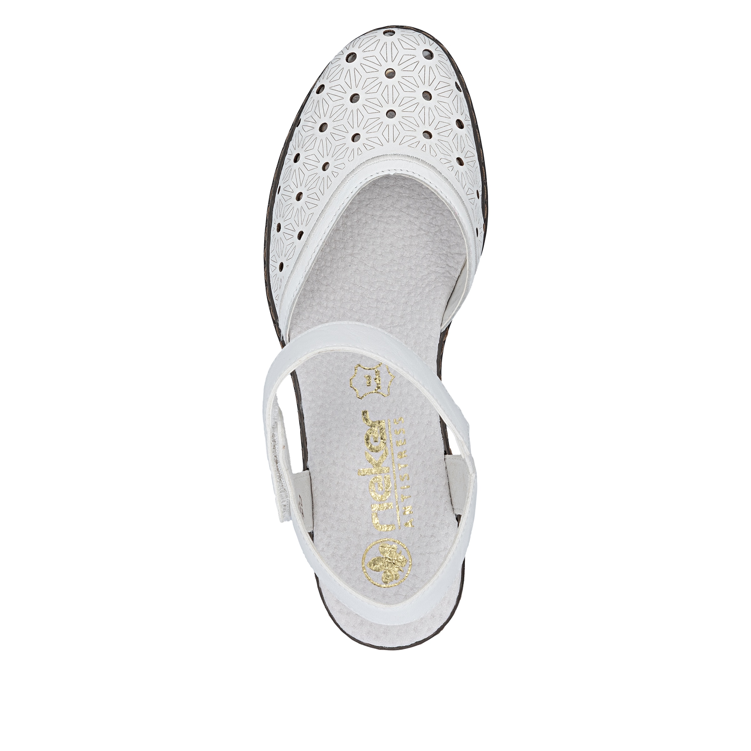 Escarpins '40991' Rieker en blanc