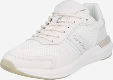 Calvin Klein Trampki niskie 'FLEXI' w kolorze biały: przód