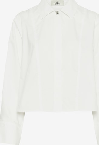 KAREN BY SIMONSEN Bluse 'KBElse' i hvid: forside