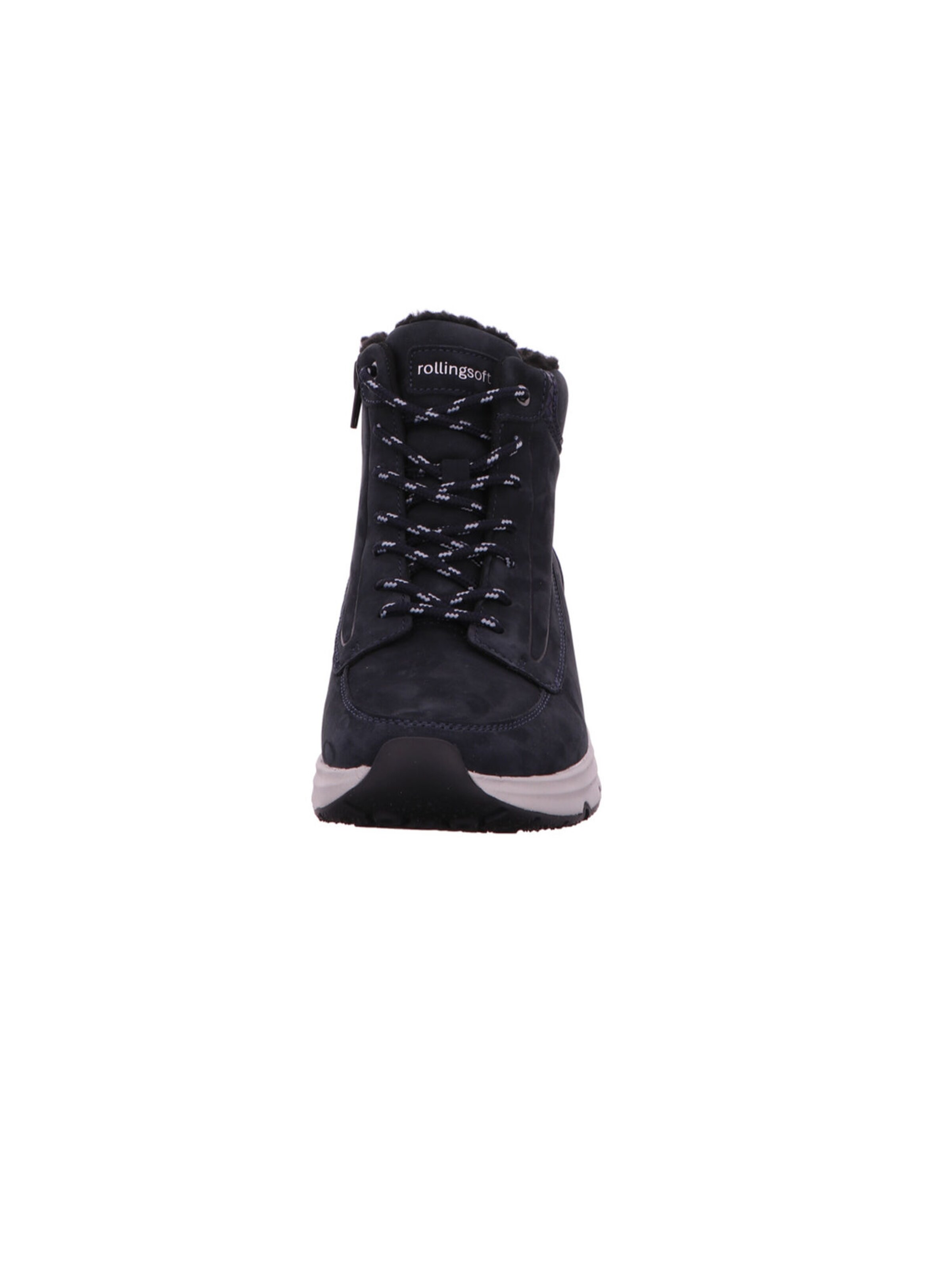 Gabor Rollingsoft Schnürstiefelette in Blau