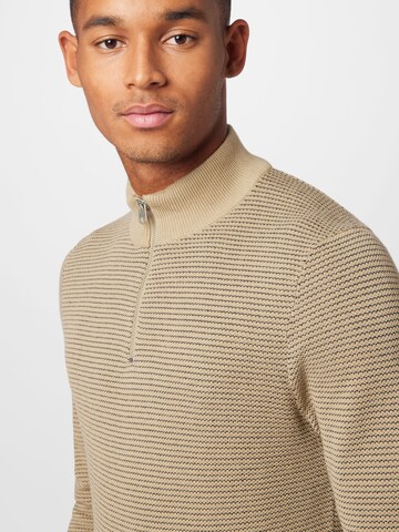Only & Sons Sweater 'NIGUEL' in Beige