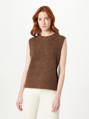 SELECTED FEMME Sweater in Brown: front