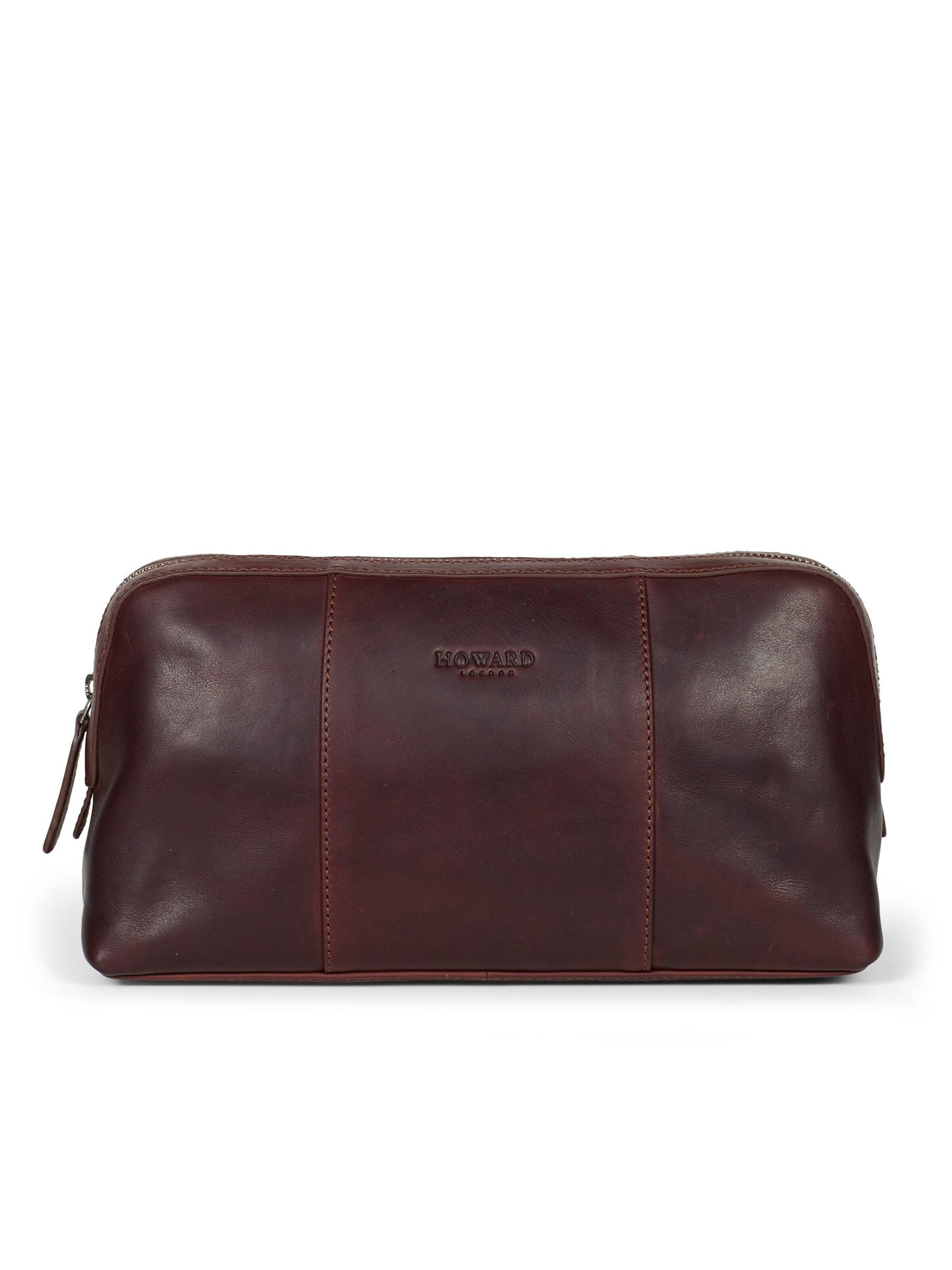 Howard London Kulturtasche‌‌‌‌‌‌‌‌ in Braun: Vorderseite