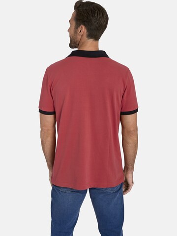 Jan Vanderstorm Doppelpack Poloshirt ' Eljar ' in Rot