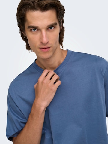 Only & Sons Shirt 'ONSFred' in Blue