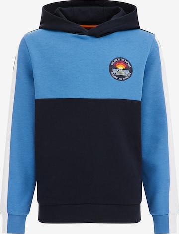 WE Fashion - Sweatshirt em azul: frente