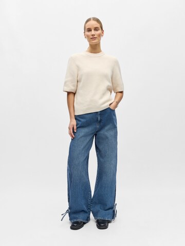 OBJECT Pullover 'OBJFlo' i hvid