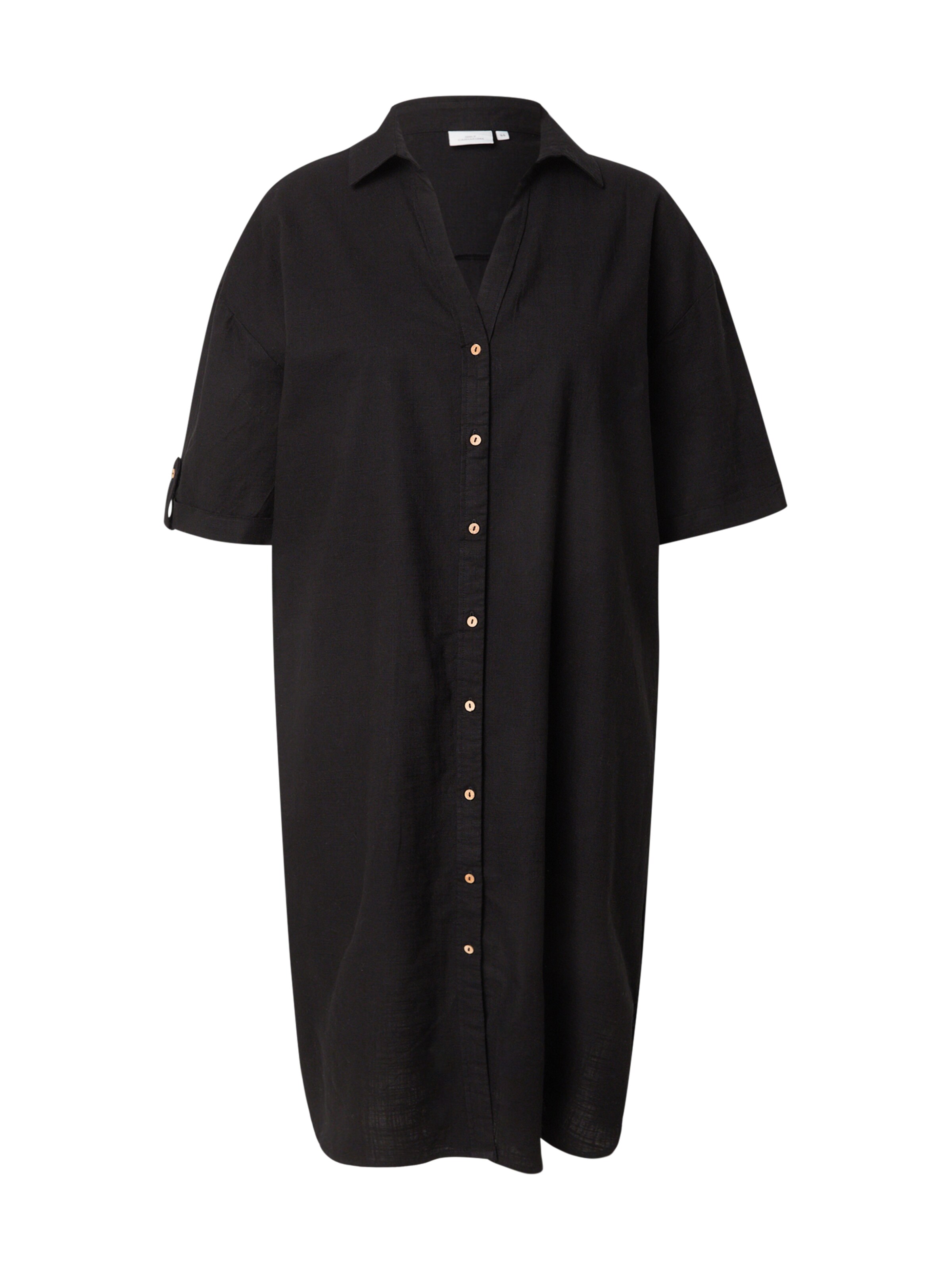ONLY Carmakoma Blusekjole i sort: forside