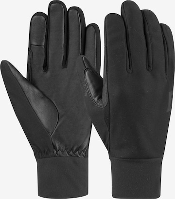 REUSCH Fingerhandschuhe 'Catalyst WINDSTOPPER® TOUCH-TEC™' in Schwarz: predná strana