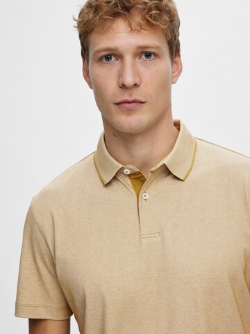 SELECTED Shirt 'Leroy' in Beige