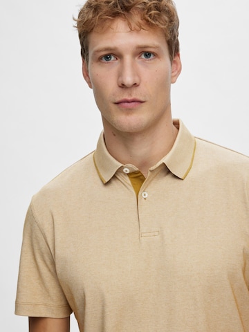 SELECTED HOMME Shirt 'Leroy' in Beige