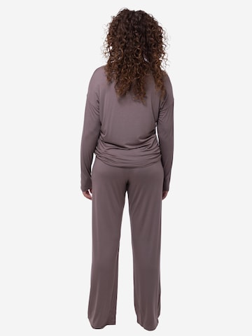 Mey Pajama 'Pure Chic' in Brown