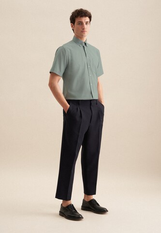 SEIDENSTICKER Regular fit Business shirt 'Smart Essentials' in Green