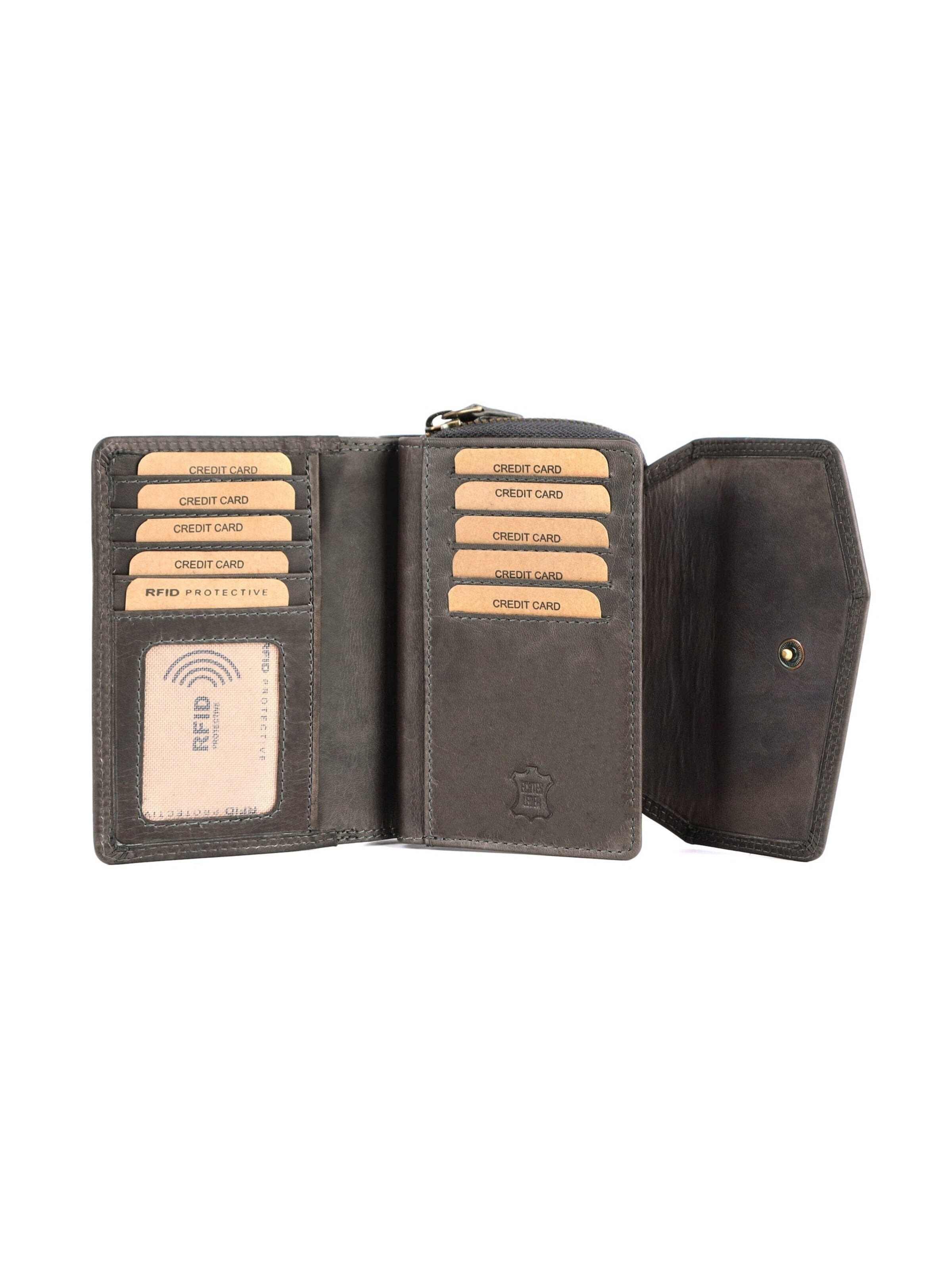 Benthill Wallet in Grey