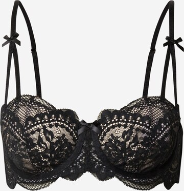 Hunkemöller Balconette Bra 'Oceana' in Black: front