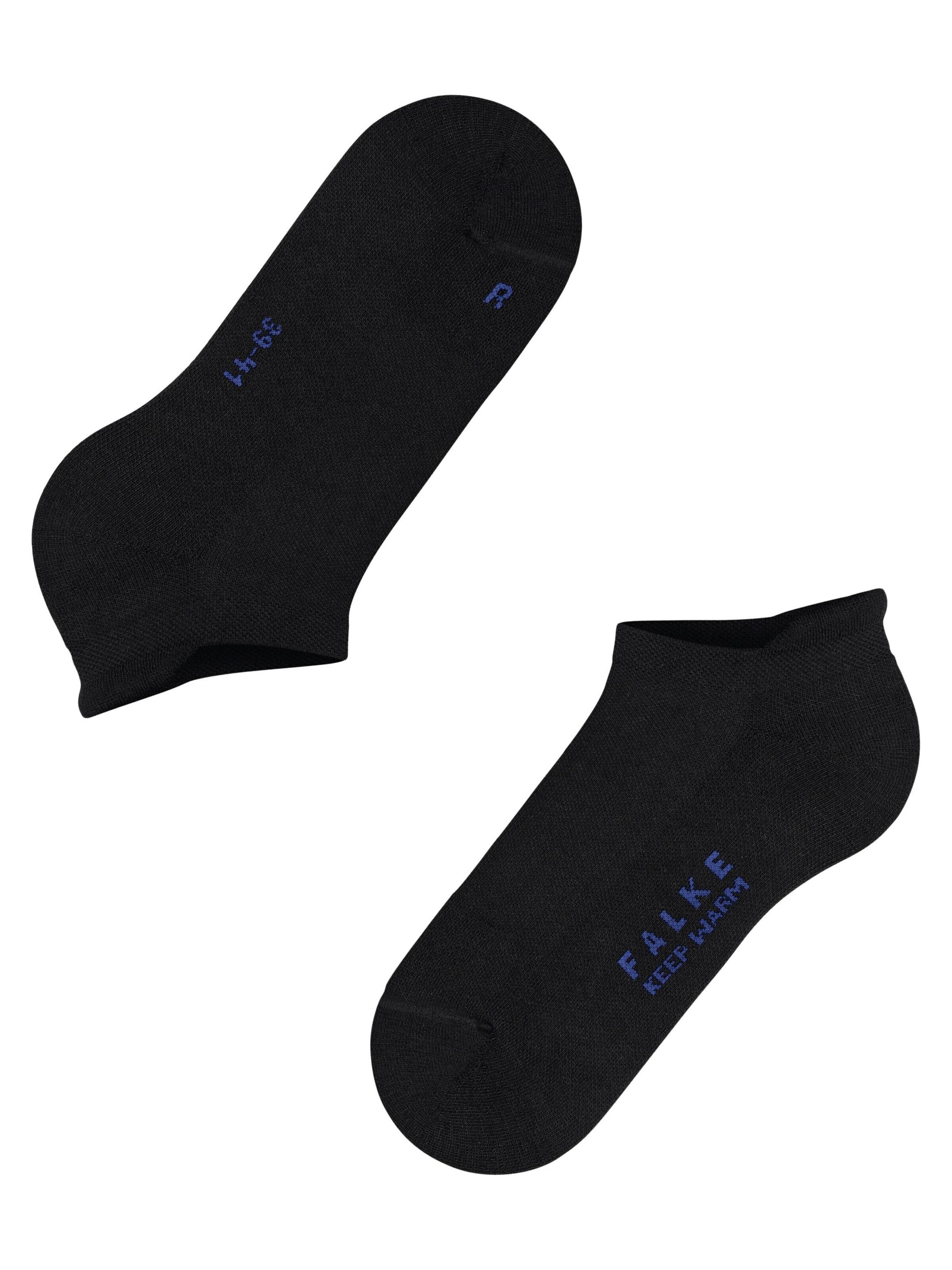 FALKE Füßlinge 'Keep Warm'‌‌‌ in Schwarz
