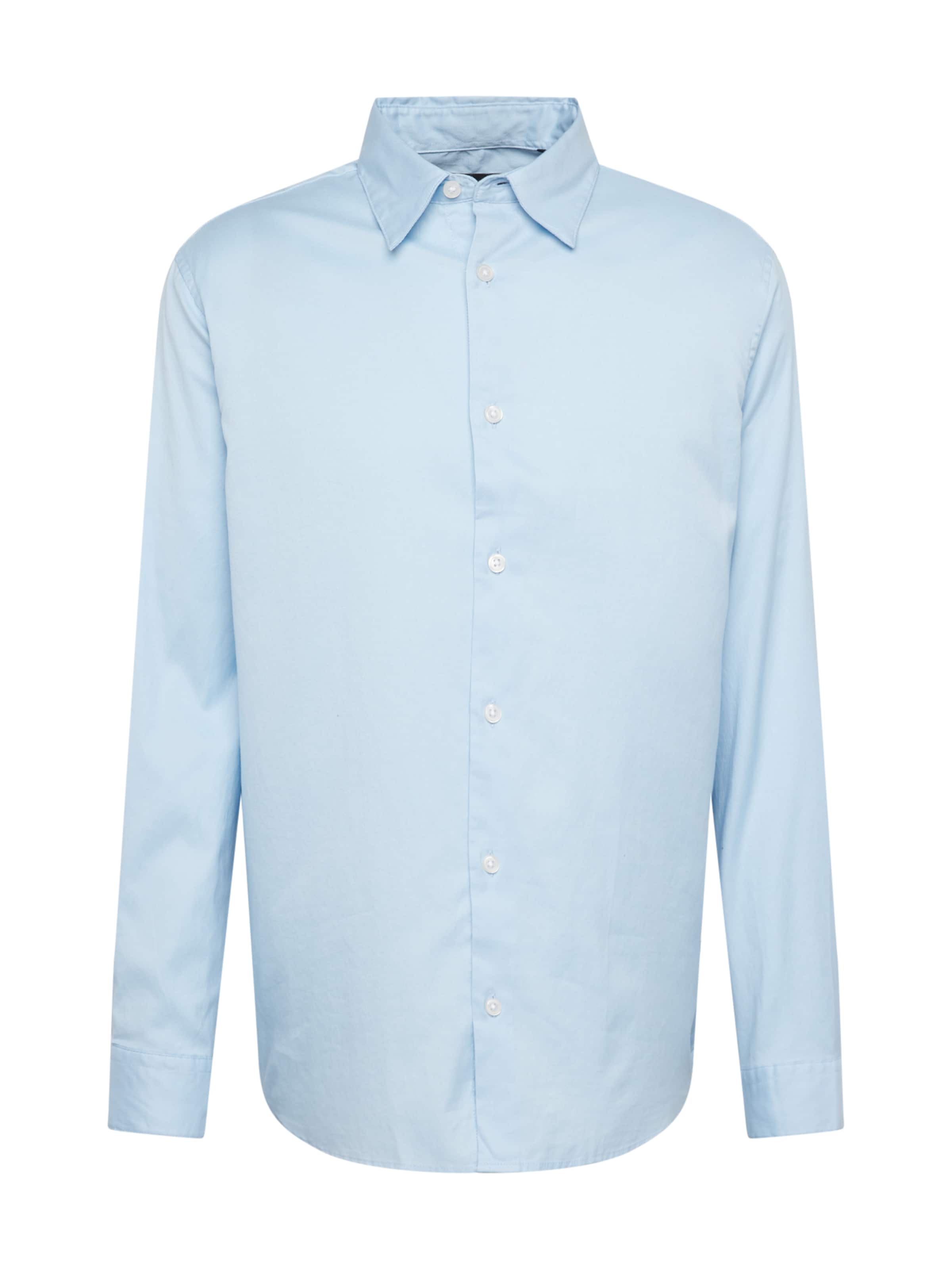 Camicia &#x27;JPRBLABUSHWICK&#x27; di JACK &amp; JONES in blu: frontale