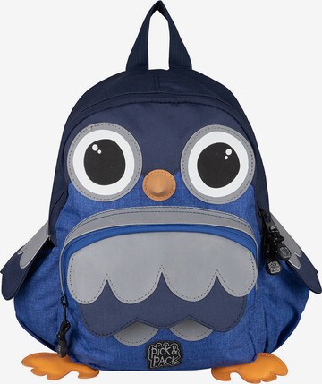 Pick & Pack Backpack in Blue: front