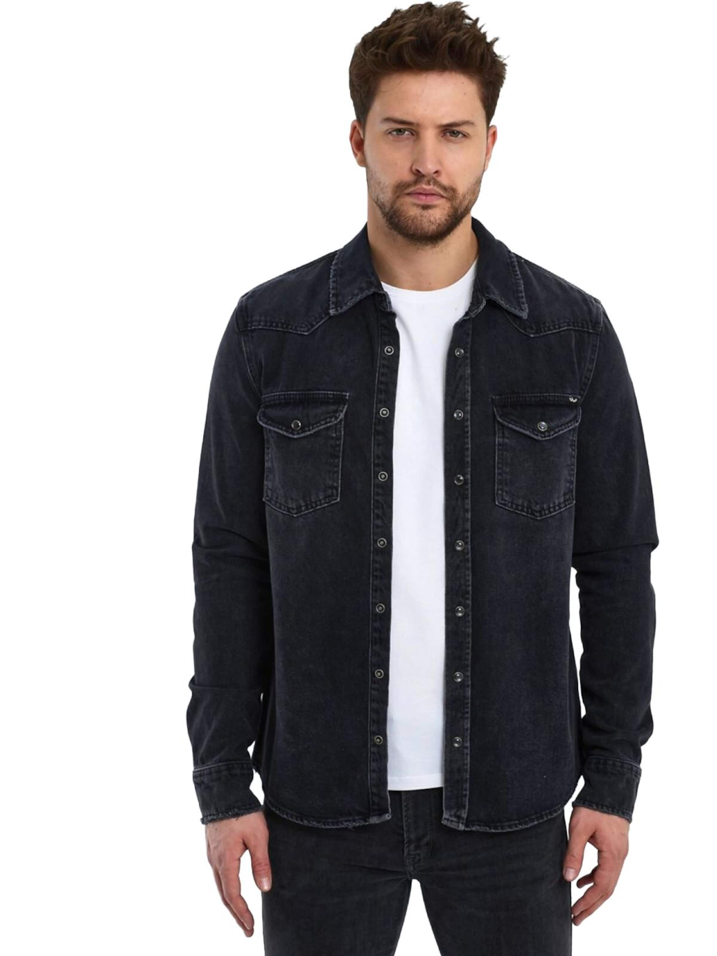 LTB Jeans Shirt in Blue: front