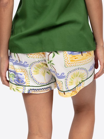 Shorty 'Cora' Cyberjammies en jaune