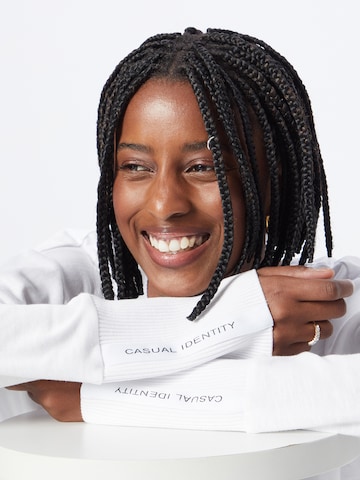 T-shirt COMMA en blanc