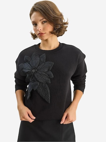 Bianco LucciSweater majica - crna boja