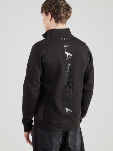 La Martina Суичъри с качулка в черно: отпред