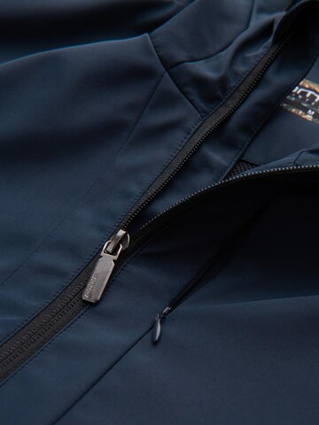 Ombre Tussenjas in Blauw
