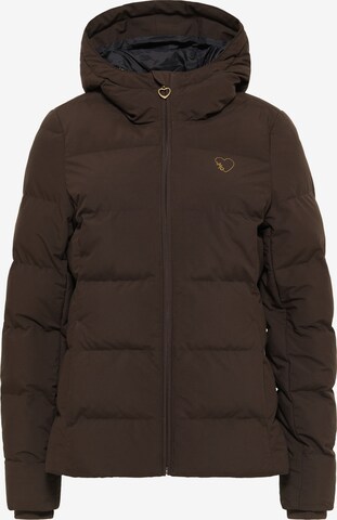 MYMO Winter jacket in Brown: front