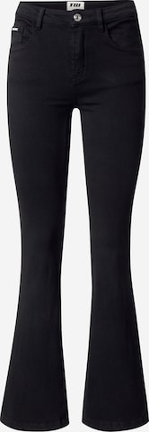 juoda Tally Weijl Kliošinis Džinsai: priekis