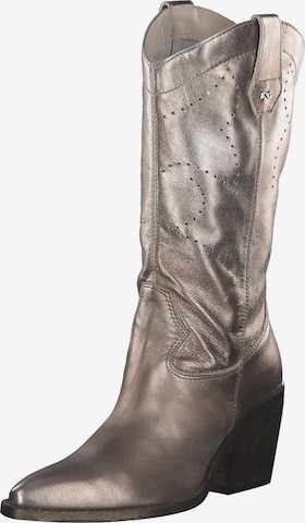 Bottes de cowboy 'Lunare Tr Alice Inve' Nero Giardini en bronze : devant