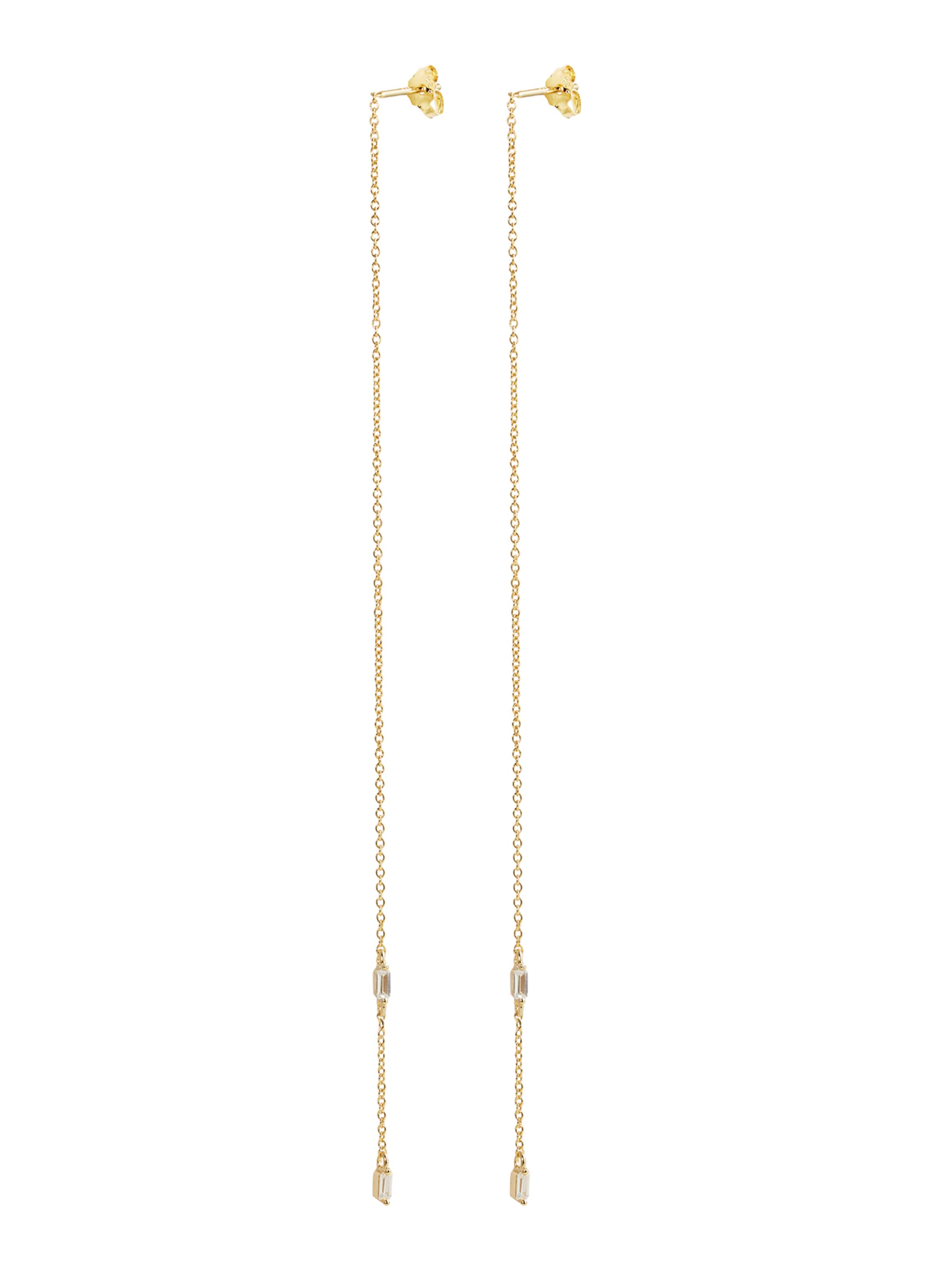 Boucles d'oreilles Glanzstücke München en or : devant