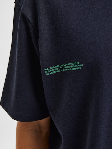 SELECTED HOMME T-Shirt 'Aaren' in Blau