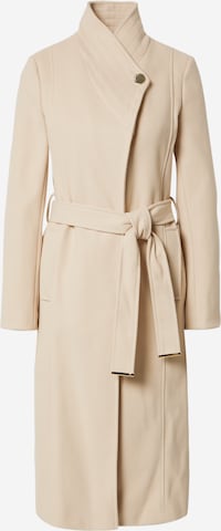 River Island Between-seasons coat in Beige: front