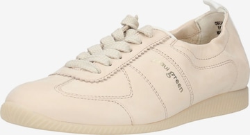 Paul Green Lace-up shoe in Beige: front