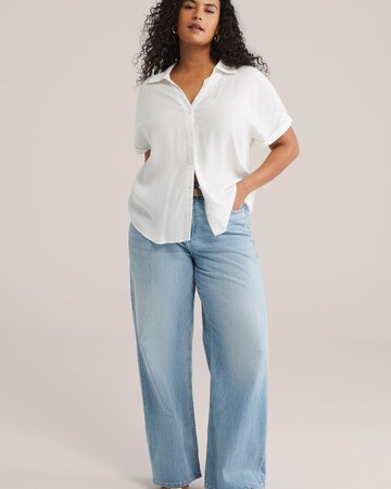 WE Fashion Блуза в бяло