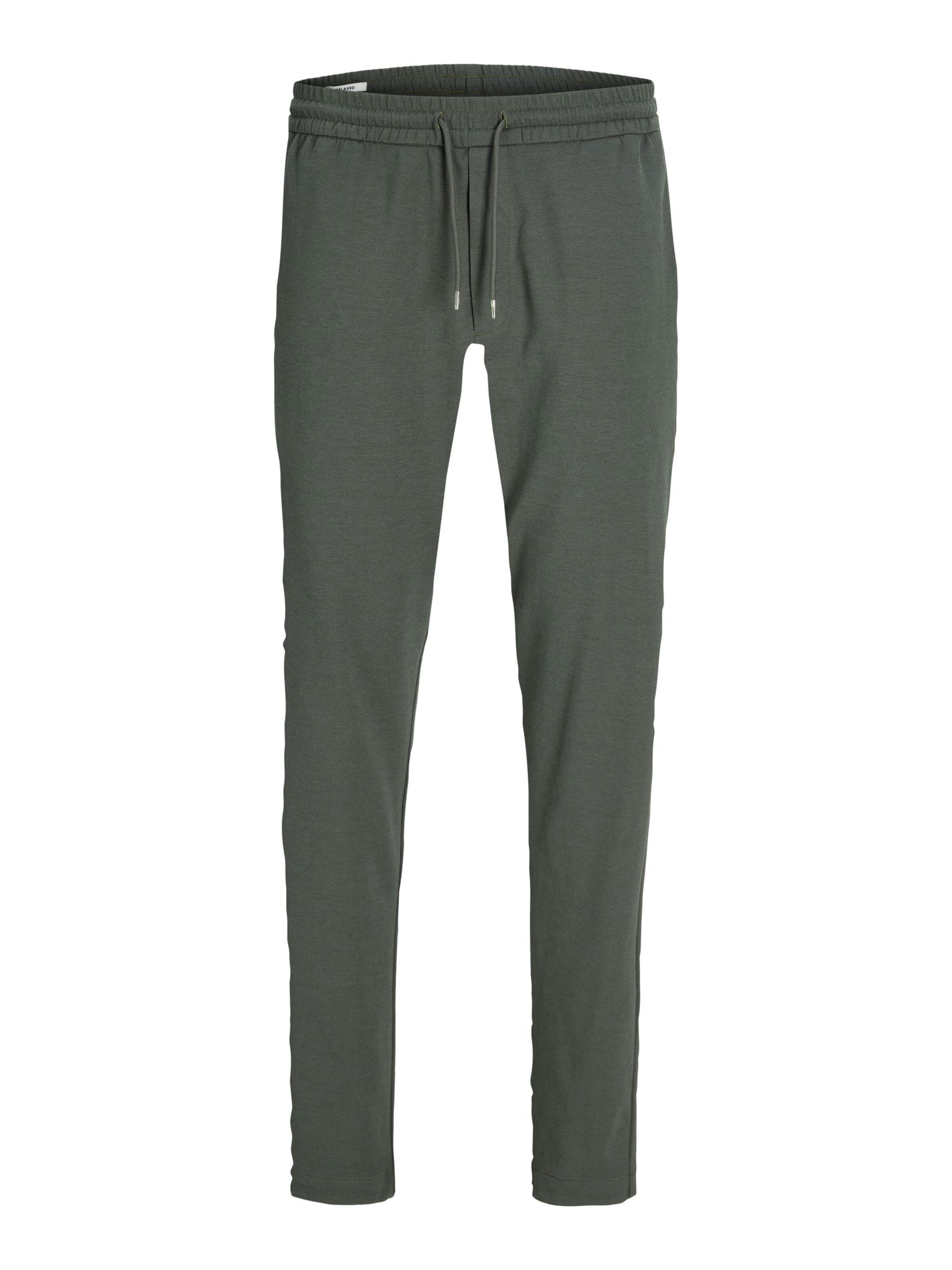 JACK & JONES Loosefit Hose in Grün: Vorderseite