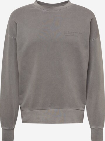 Sweat-shirt Marc O'Polo en gris : devant