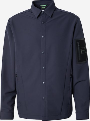 BOSS Regular Fit Hemd 'B_EXPEDIT_L' in Blau: Vorderseite