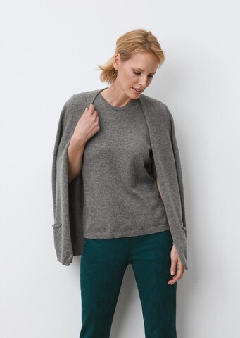Goldner Gebreid vest in Grijs