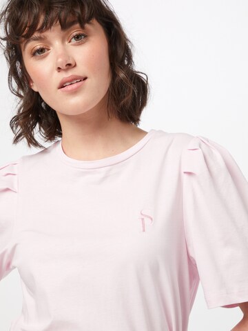 SISTERS POINT Μπλουζάκι 'PRIVA' σε ροζ