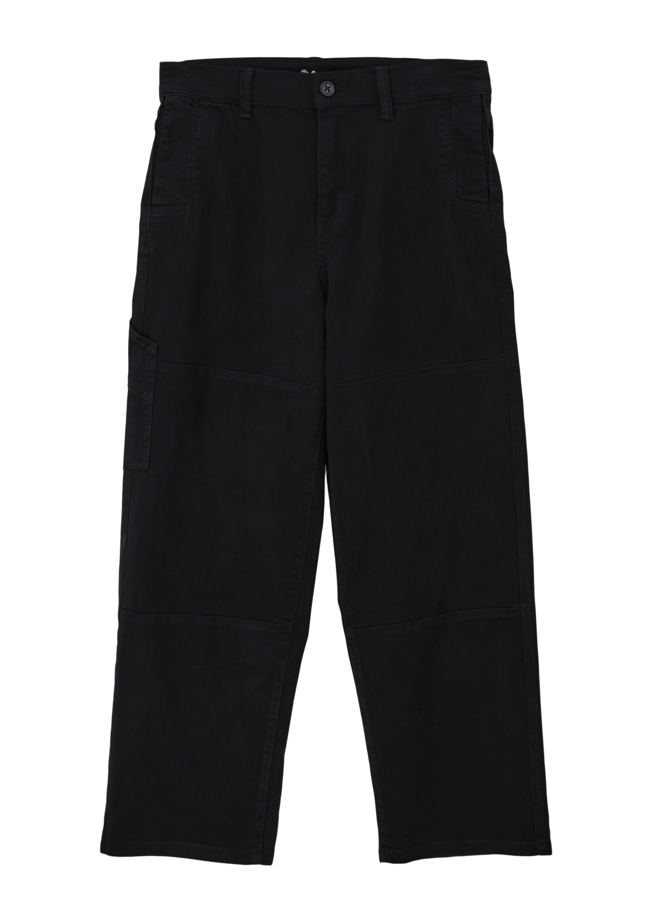 s.Oliver Trousers in Black: front