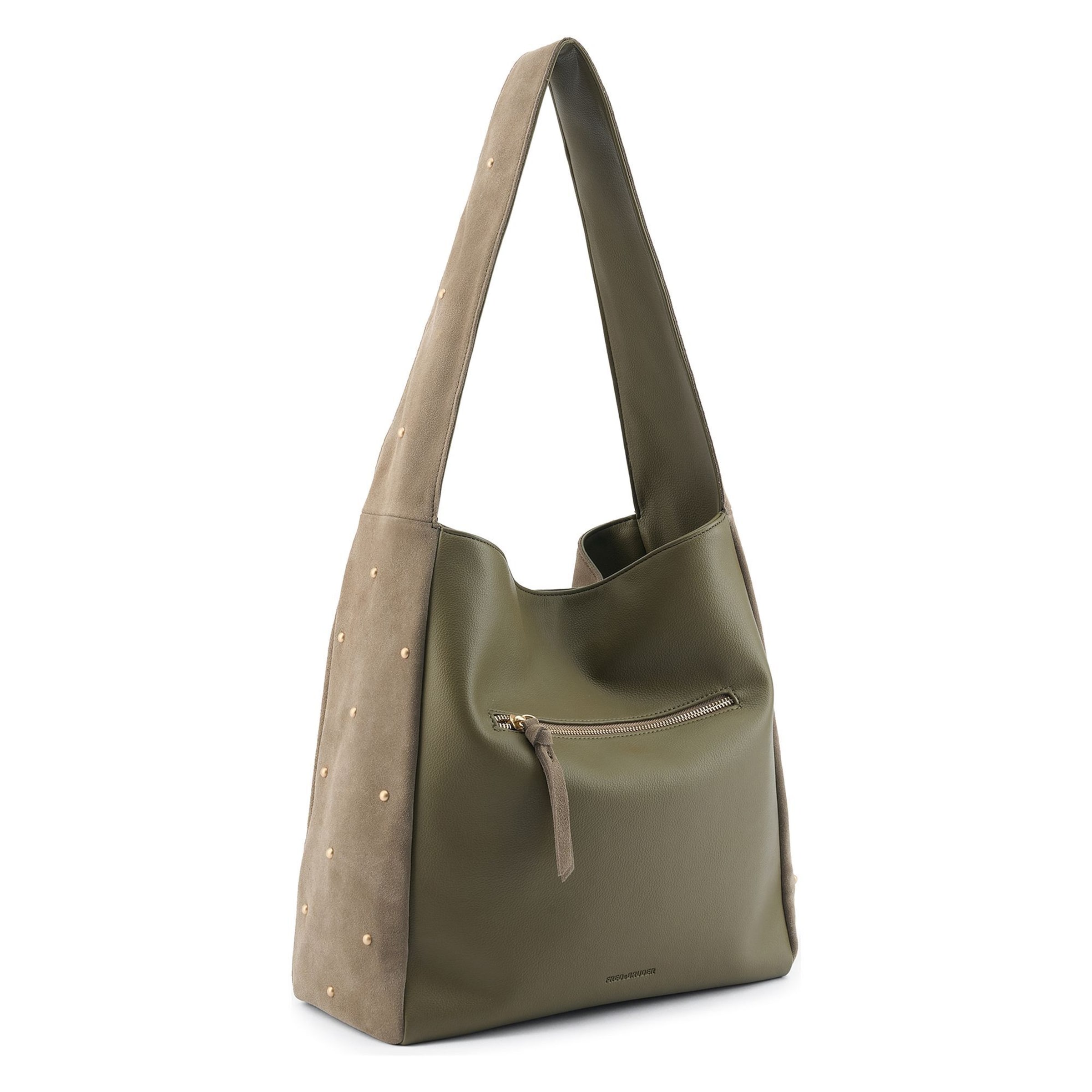 FREDsBRUDER Shoulder bag 'The Beaded One' in Green