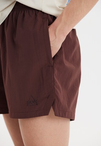 SOS Regular Workout Pants 'Whitsunday' in Brown