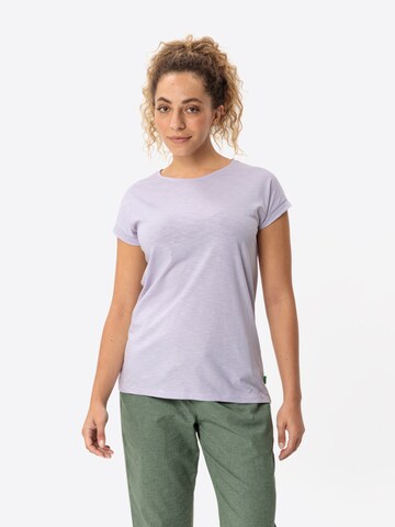 VAUDE Performance shirt 'Moja IV' in Purple: front