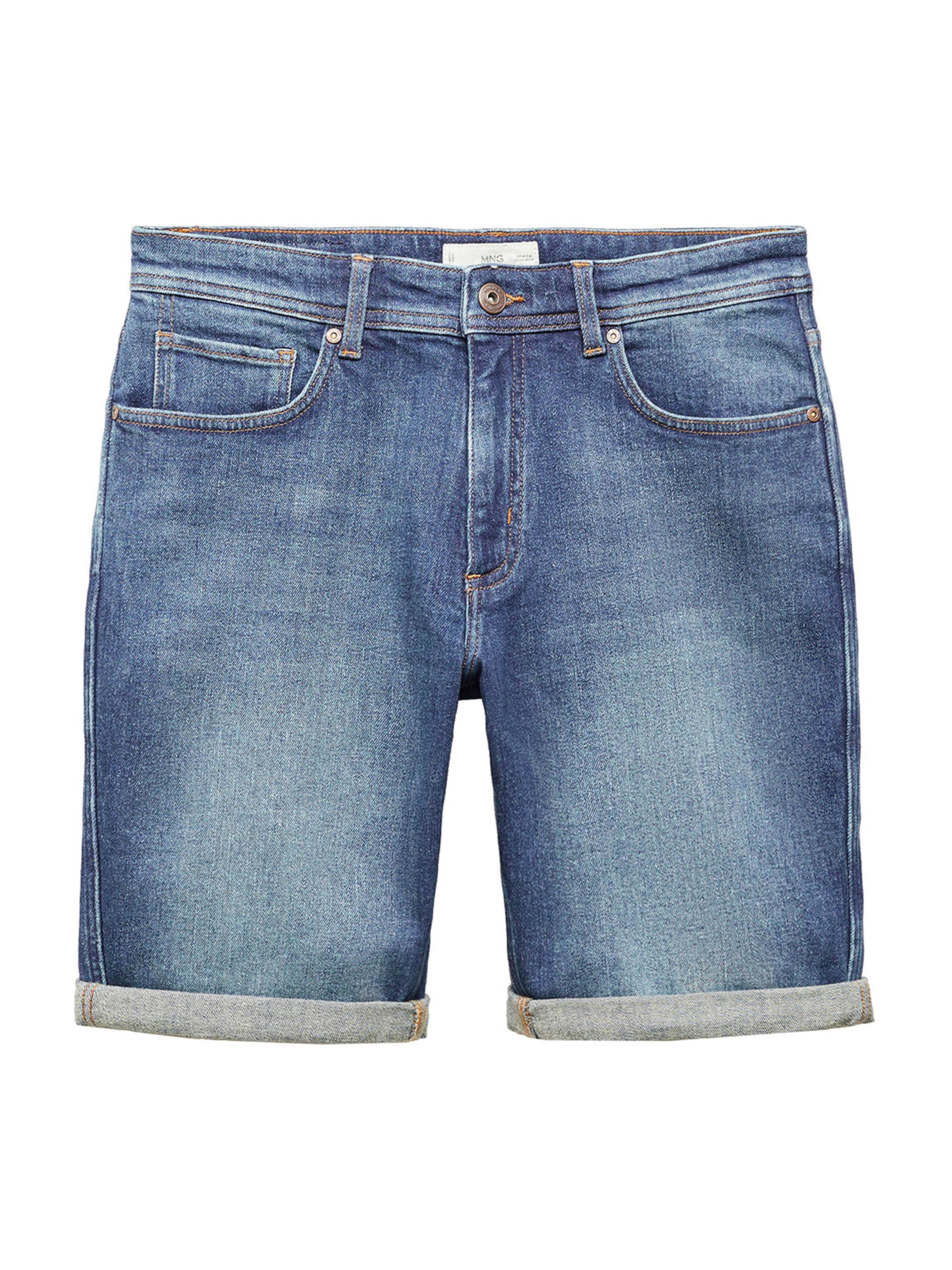 MANGO MAN Jeans 'Rock' in de kleur Blauw, Productweergave