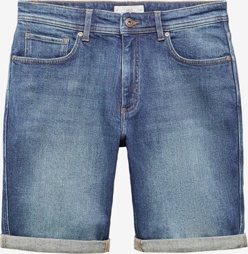 MANGO MAN Regular Jeans in Blauw: voorkant