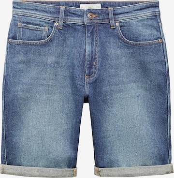 MANGO MAN Regular Jeans in Blauw: voorkant