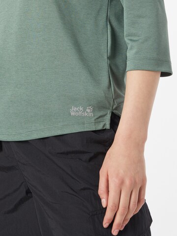 JACK WOLFSKIN Functioneel shirt in Groen